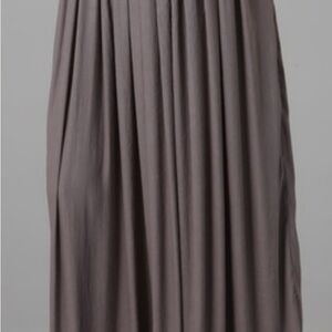 Richard Chai Gray Pleated Maxi Skirt / Palazzo Pants NWT - 8
